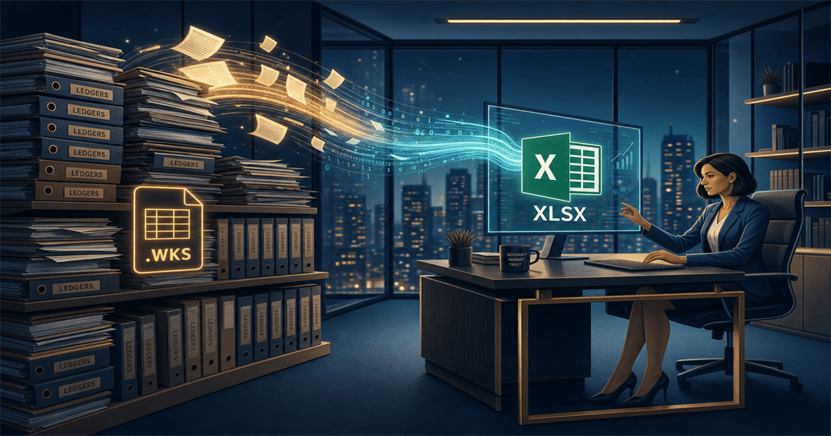 Accounting Firms: Handling Client Ledgers Trapped in Microsoft Works