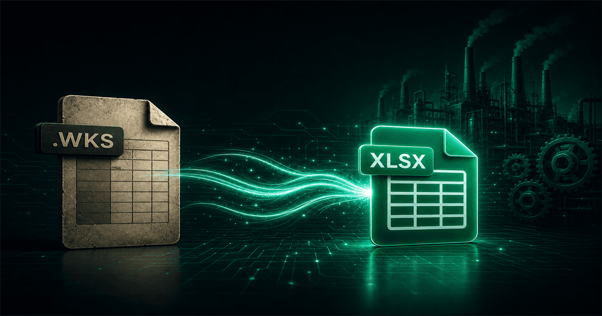 Manufacturing ERP Archives: Converting Microsoft Works Spreadsheets Before They Disappear
