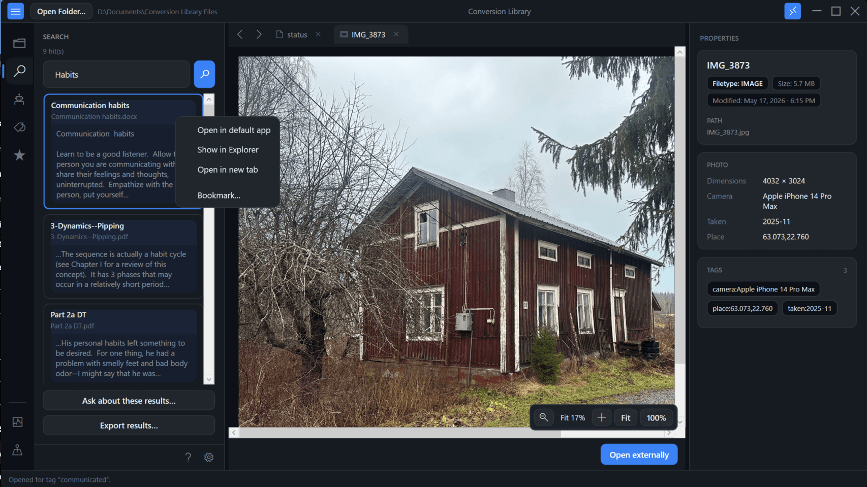 Søgeresultater med Eksportér resultater tilgængelig i Conversion Library Søgeresultater med Eksportér resultater tilgængelig i Conversion Library
